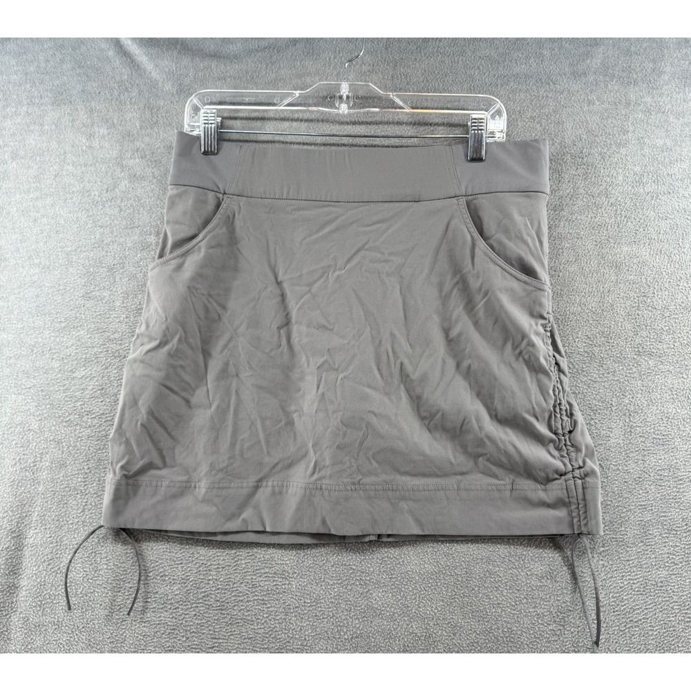 Columbia Omni Shield Advanced Repellency Skort Skirt Womens Large Gray Stretch